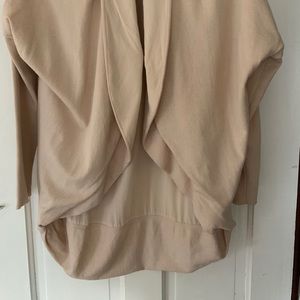 Alice + Olivia cascade waterfall cardigan large